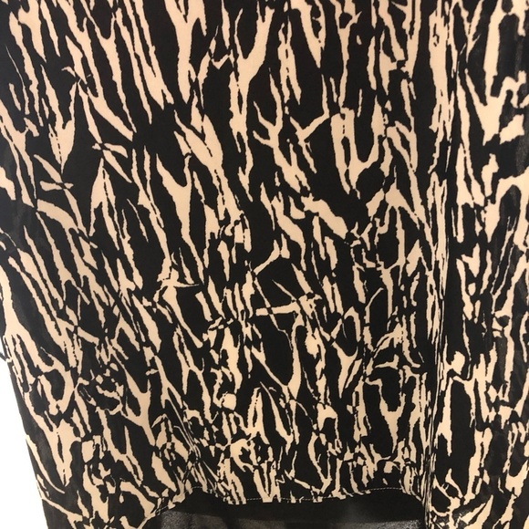 Pure Energy Kaftan Tunic Zebra Print Black White 2X 3X - Picture 10 of 11